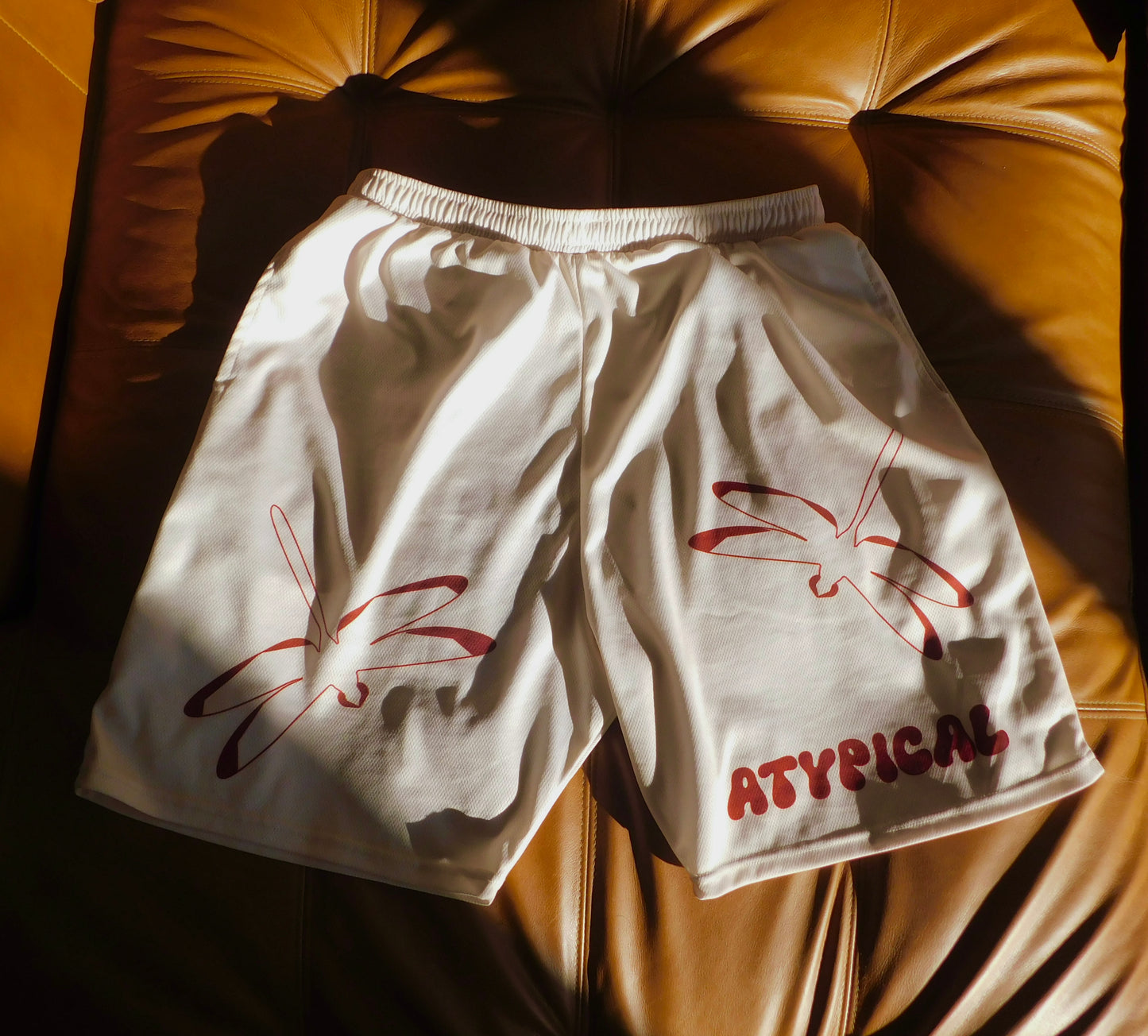 Cream 'n Maroon Shorts - Project 2