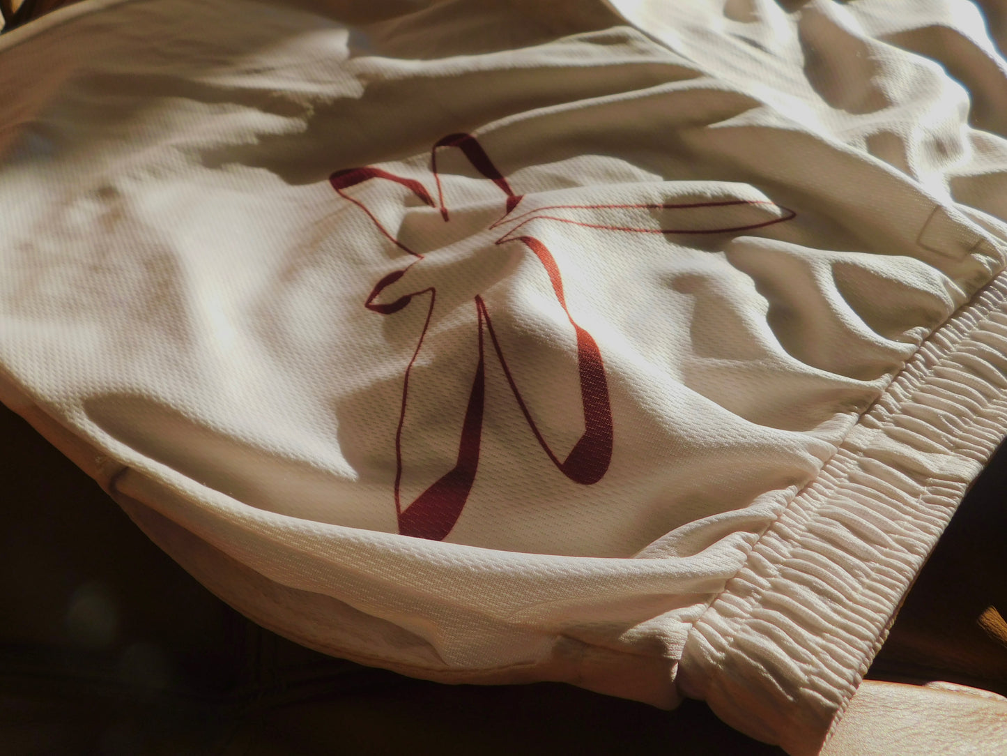 Cream 'n Maroon Shorts - Project 2